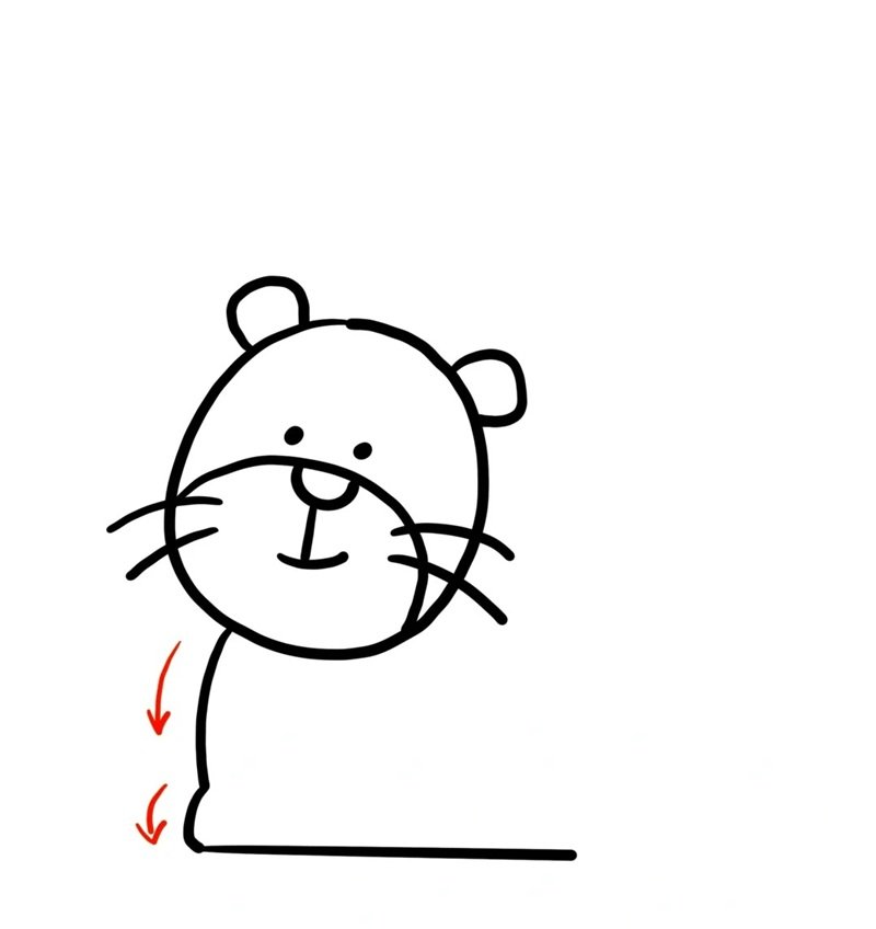 How to draw a leopard for kids 6