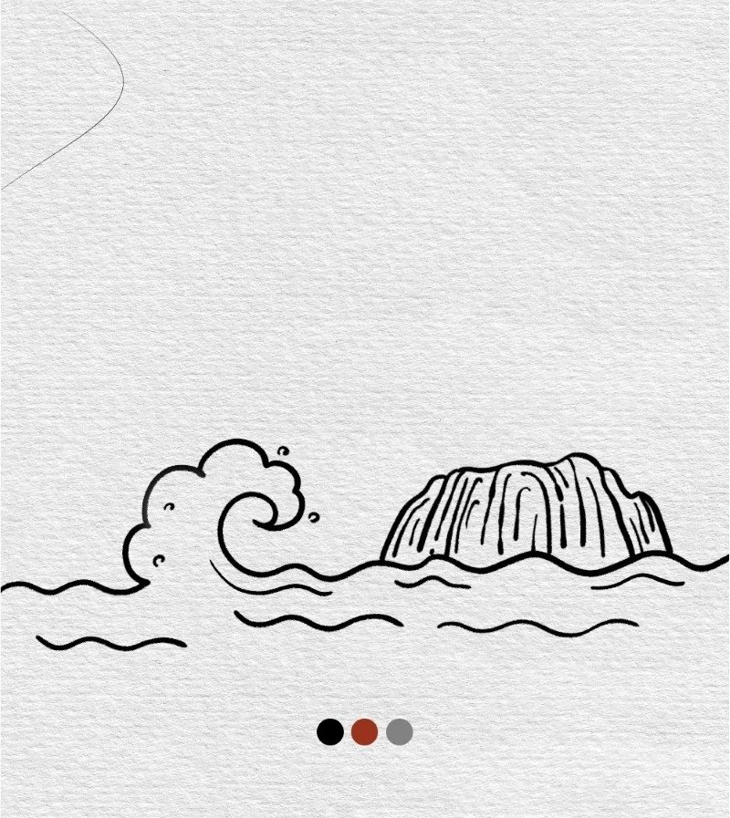 How to draw a lighthouse 3