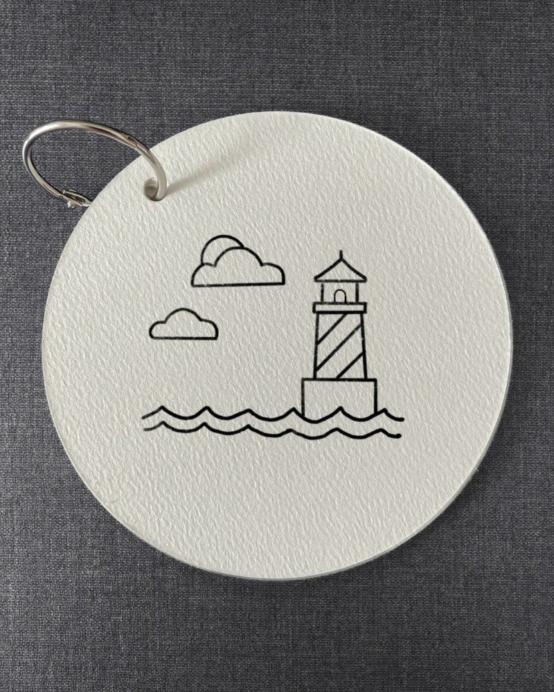 How to draw a lighthouse easy 5
