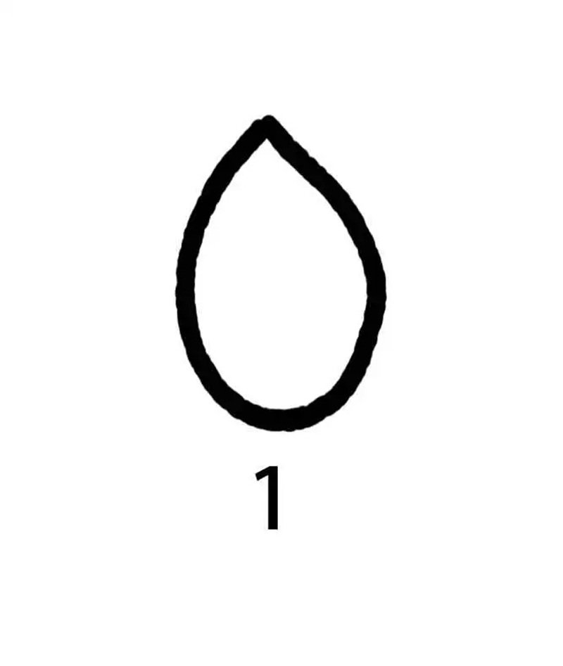 How to draw a lotus flower easy step by step 1
