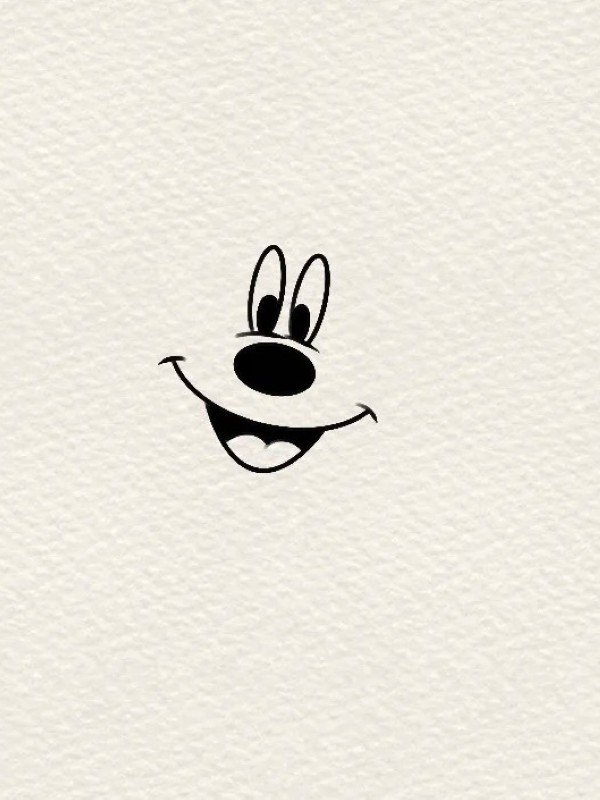 How to draw a easy Mickey Mouse​ 1