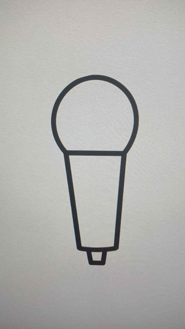 How to draw a microphone beautiful 3 