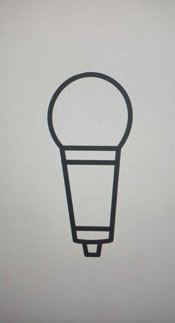 How to draw a microphone beautiful 4