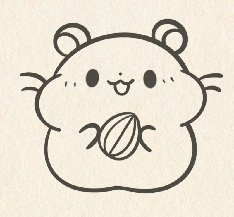 How to draw a mouse 8