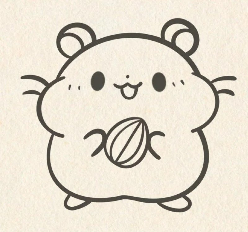 How to draw a mouse 9