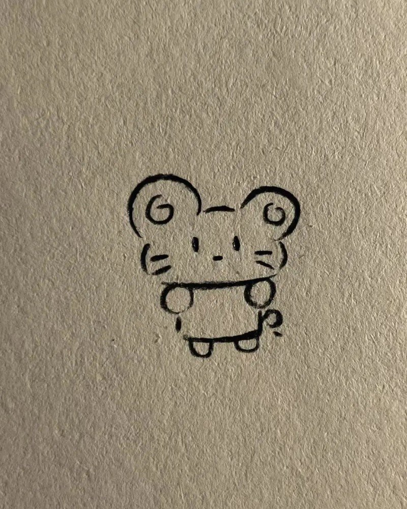 How to draw a mouse easy 5