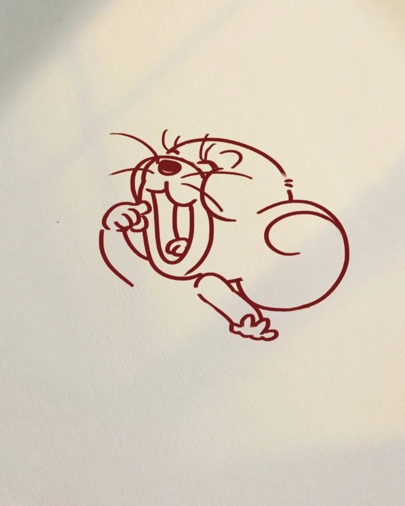 How to draw a mouse for kids 4