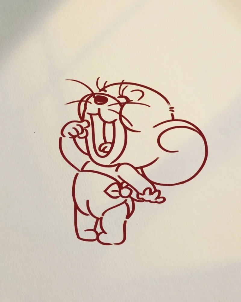 How to draw a mouse for kids 6 