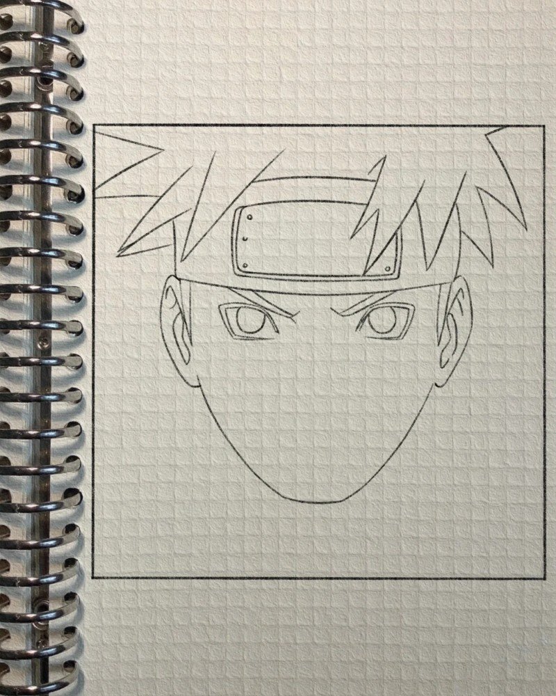 How to a draw Naruto 4