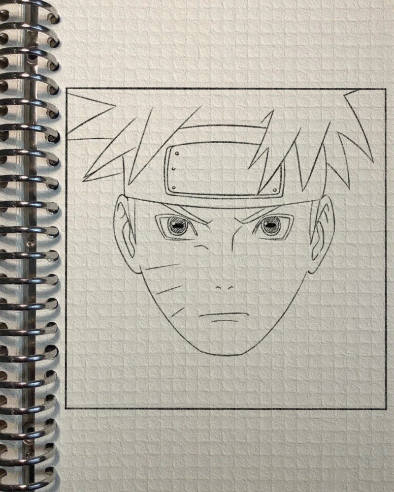 How to a draw Naruto 6