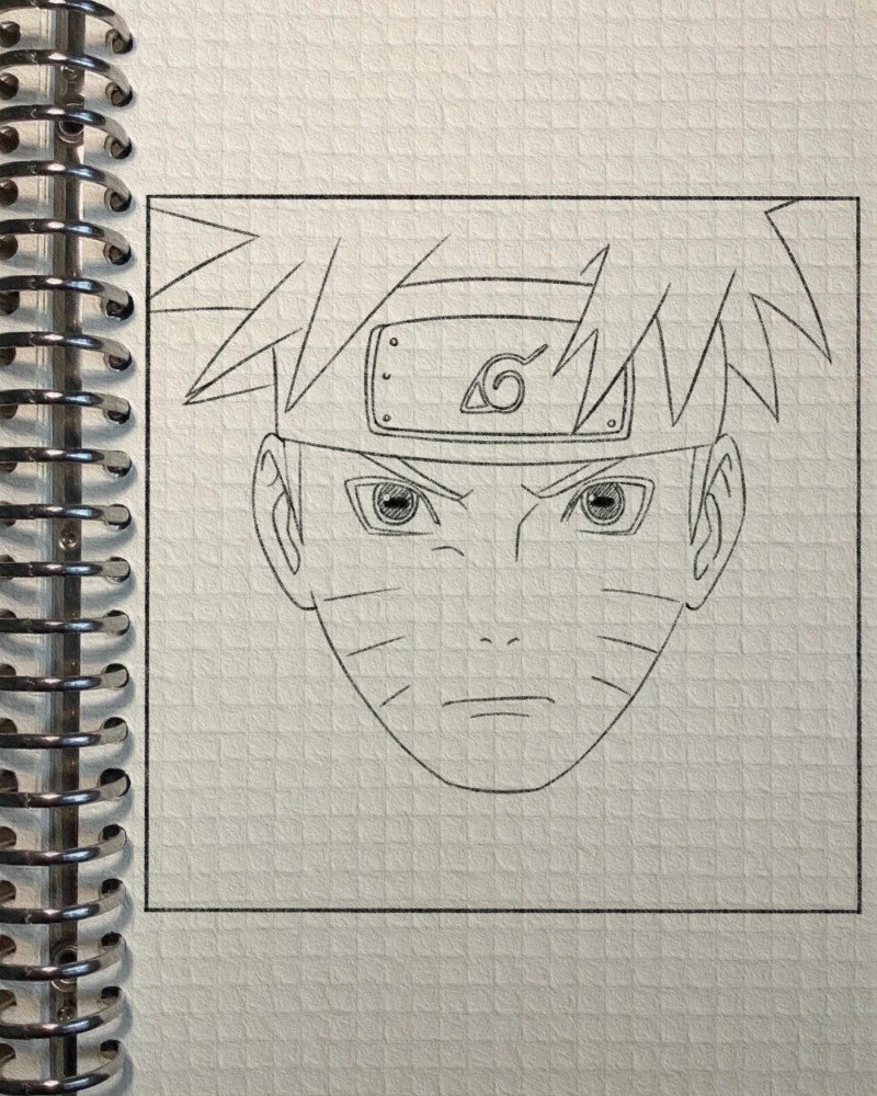 How to a draw Naruto 7