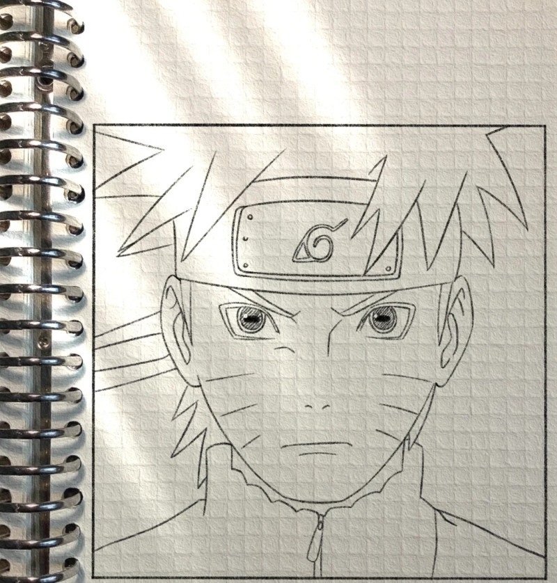 How to a draw Naruto