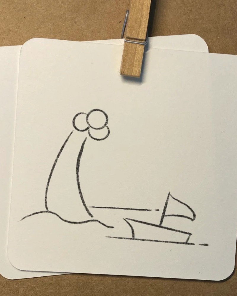 How to draw a palm tree for kids 4