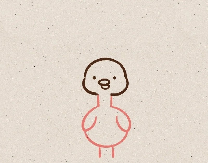 How to draw a peacock easy 4