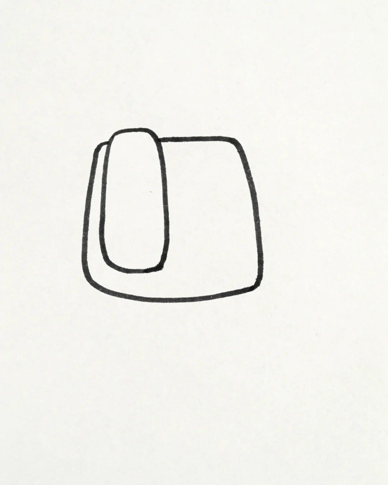 How to draw a phone 2