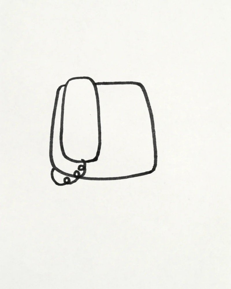 How to draw a phone 3