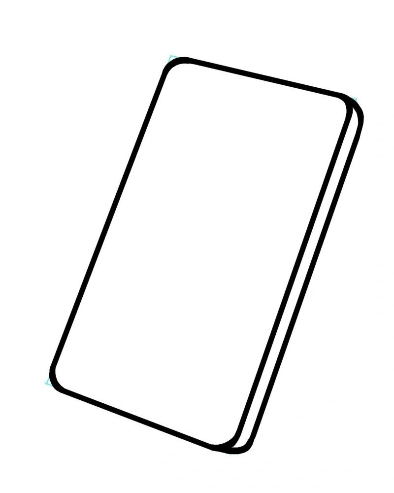 How to draw a phone easy  4