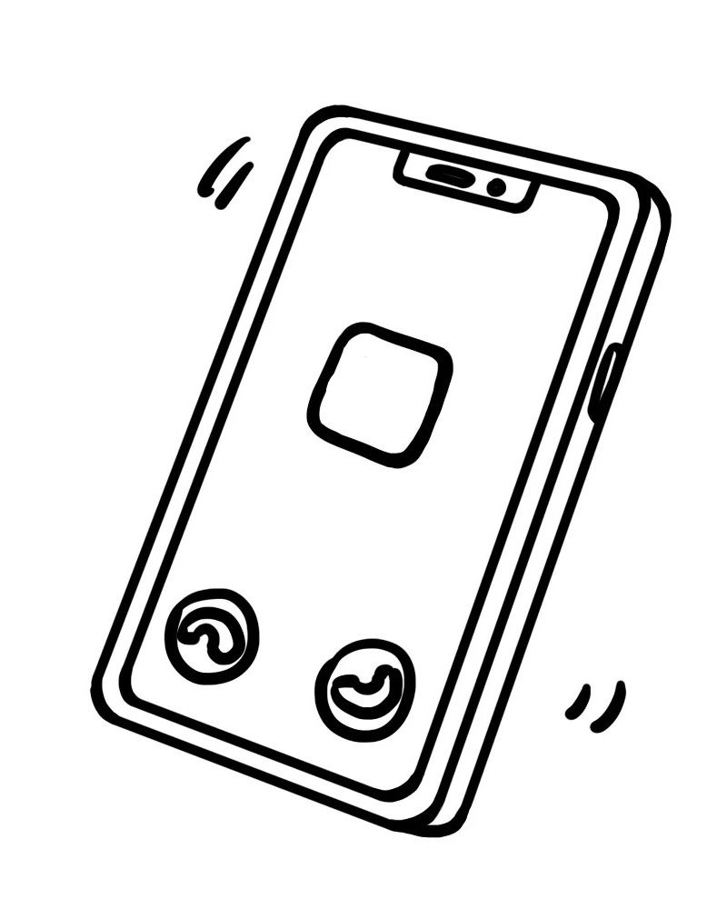 How to draw a phone easy  7