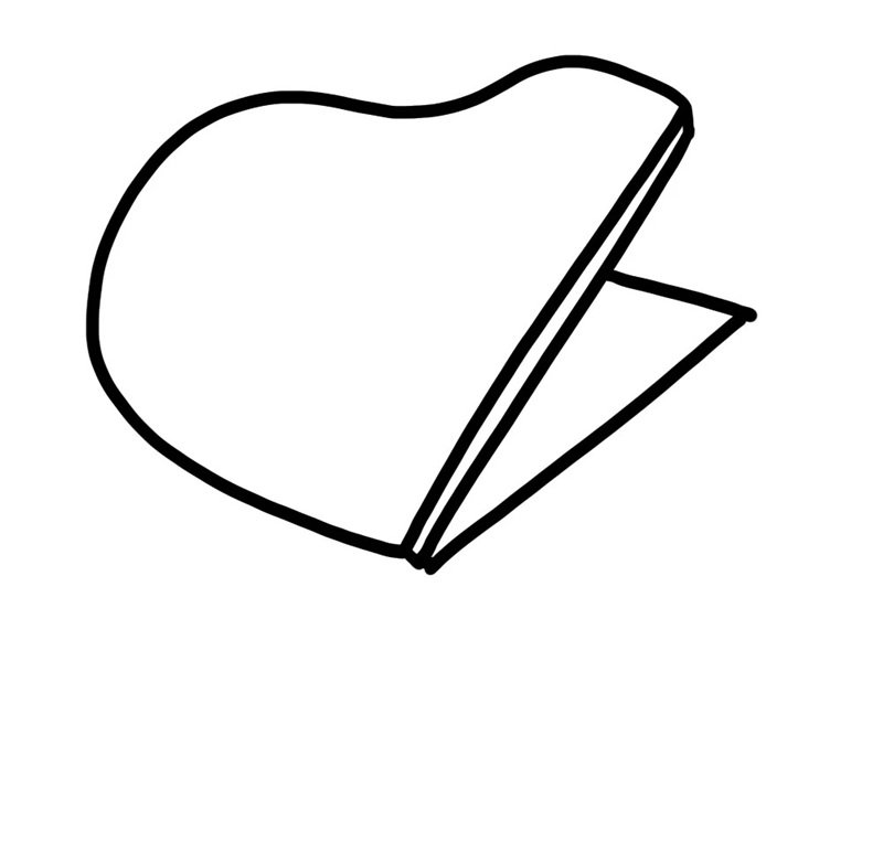 How to draw a piano easy 2