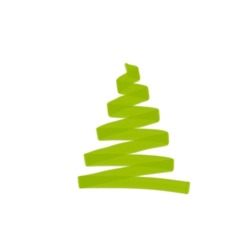 How to draw a pine tree 1