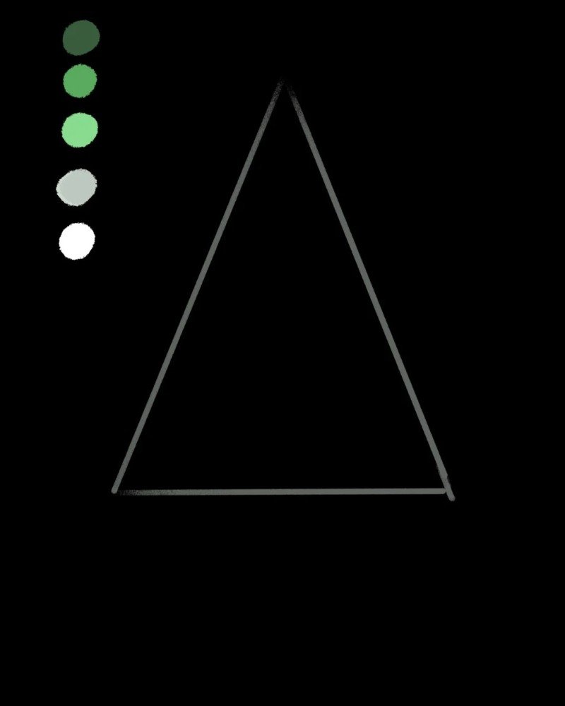 How to draw a pine tree easy 1
