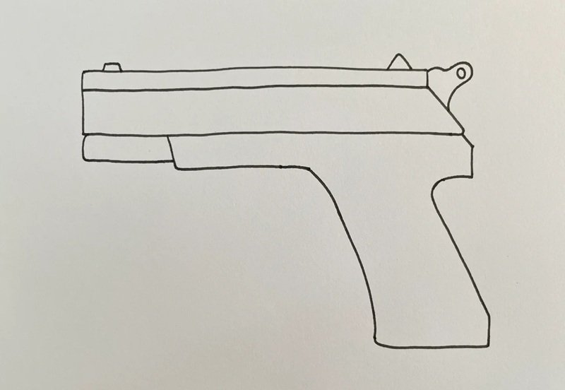 How to draw pistols 2