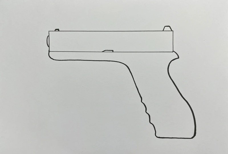 How to draw pistols beautiful 4