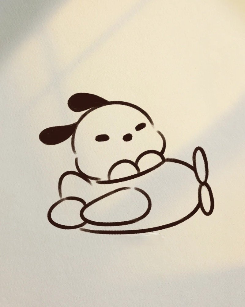 How to draw a plane 6