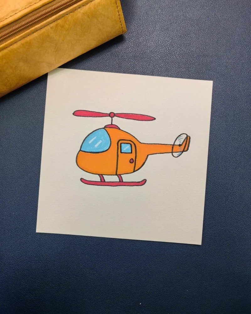 How to draw a plane cute