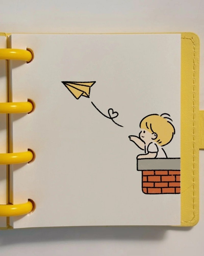 How to draw a plane for kids