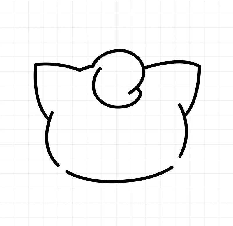 how to draw a Pokemon easy step by step 3