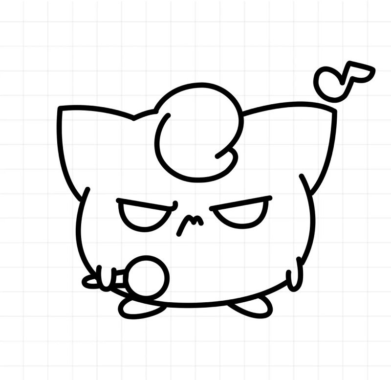 how to draw a Pokemon easy step by step 6