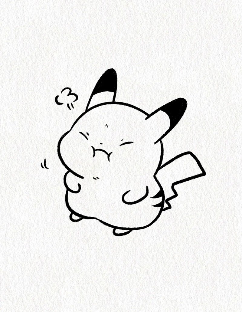 How to draw a Pokemon easy