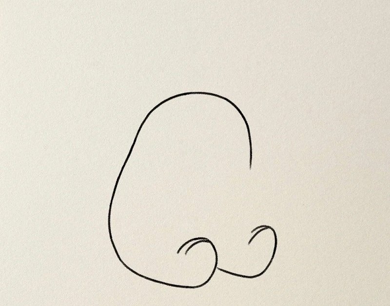 How to draw a polar bear for kids 2