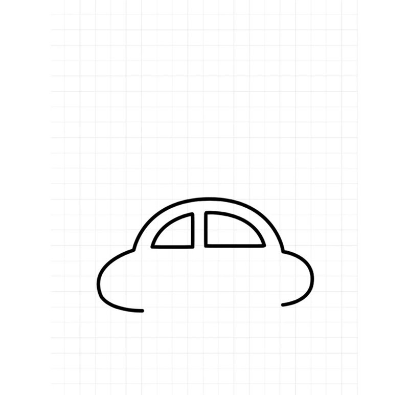 How to draw a easy police car for kids 3