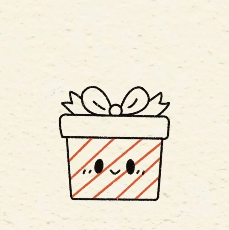 How to draw a present in 3 minutes – quick guide for all