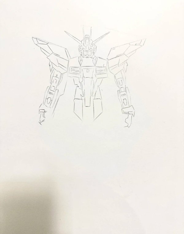 how to draw a robot 2