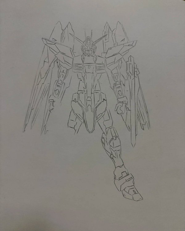 how to draw a robot 4