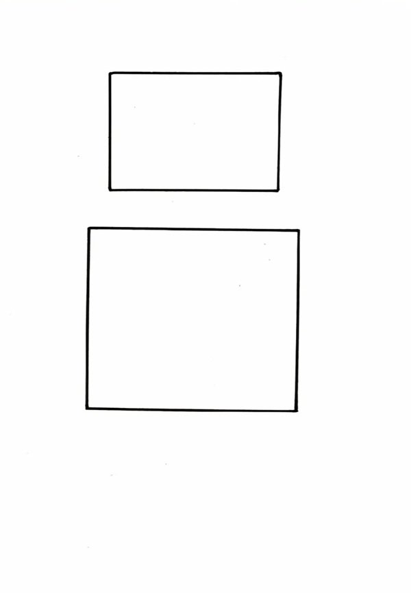 How to draw a robot easy 1