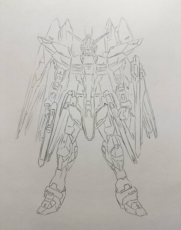 how to draw a robot