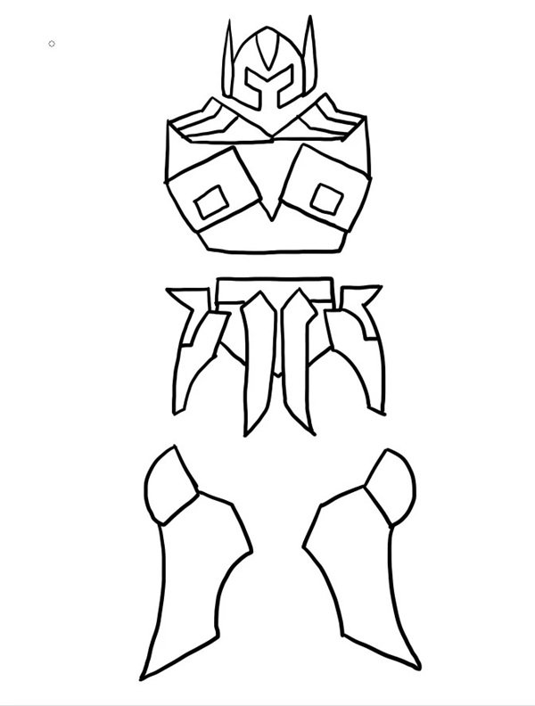 How to draw a robots 5