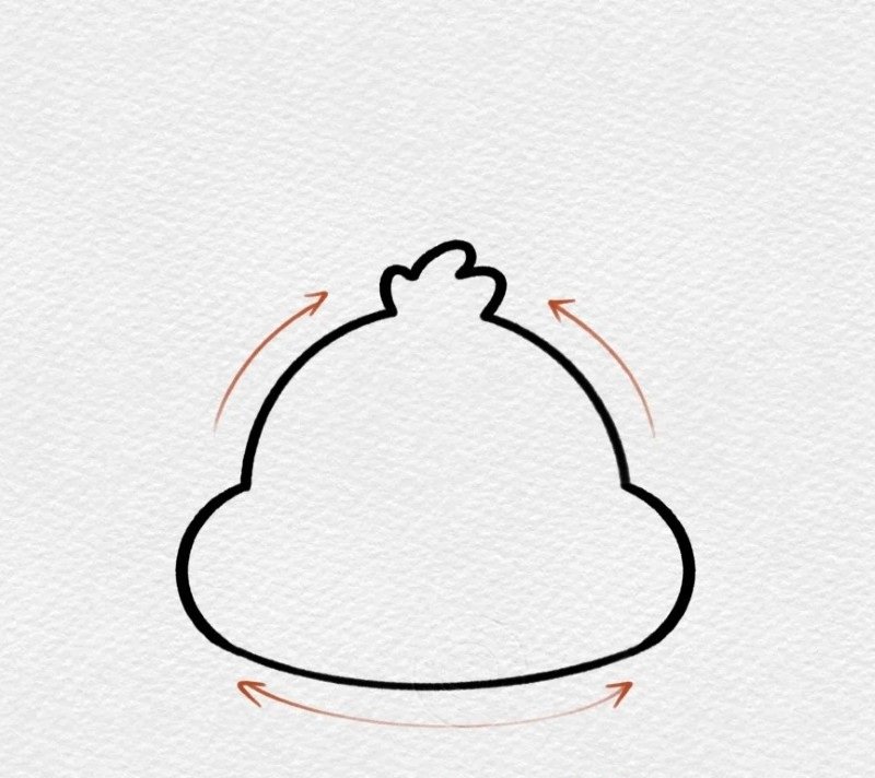 How to draw a rudolph the red-nosed reindeer