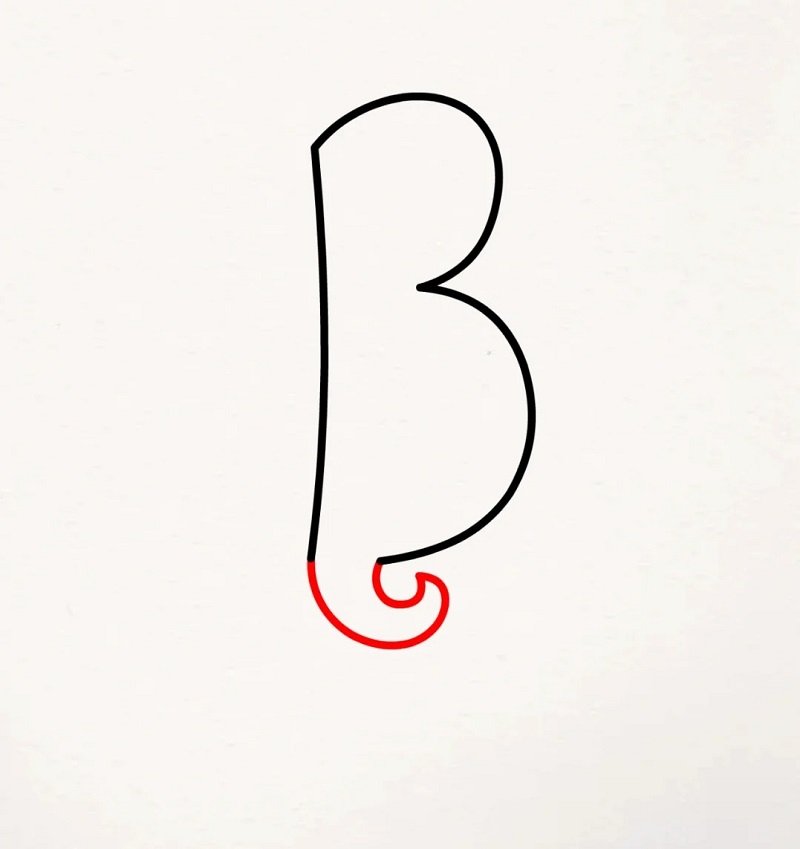 How to draw a Seahorse cute 2