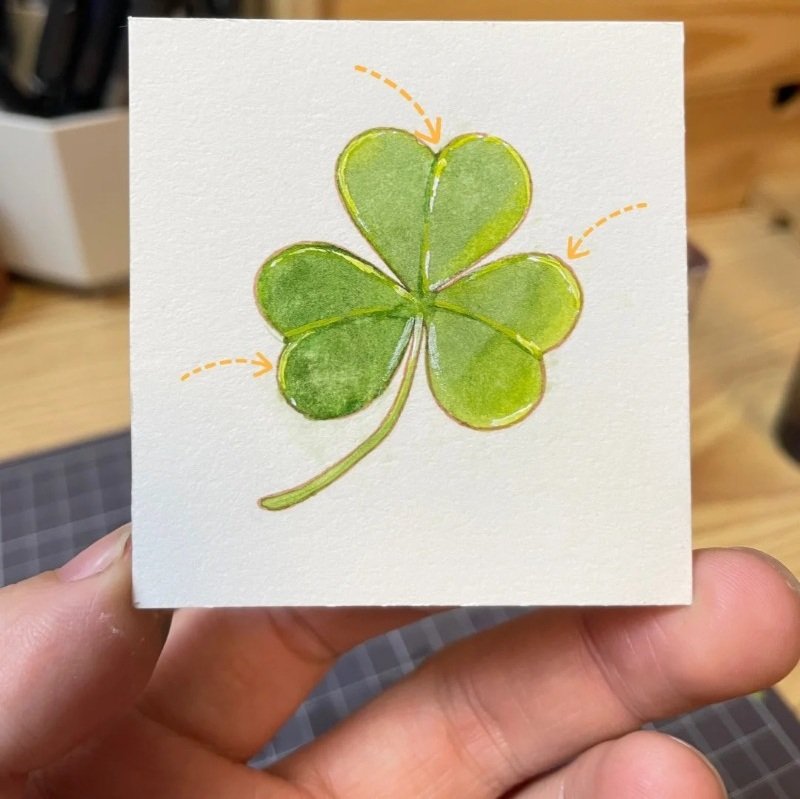 how to draw a shamrock 4 