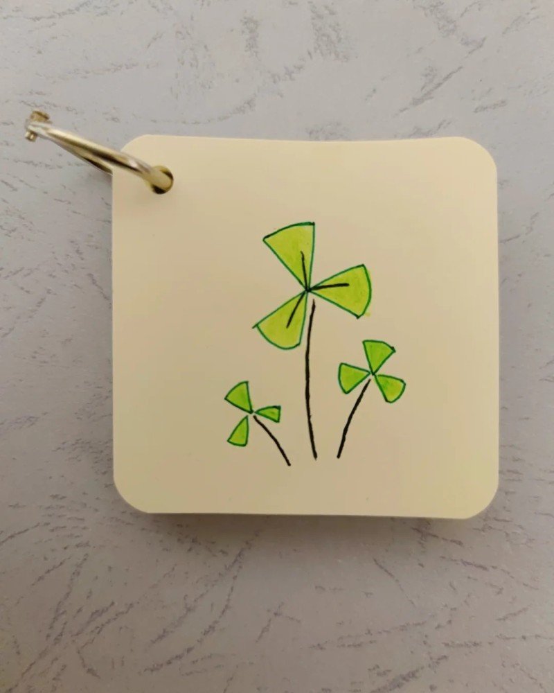 How to draw a shamrock easy for kids