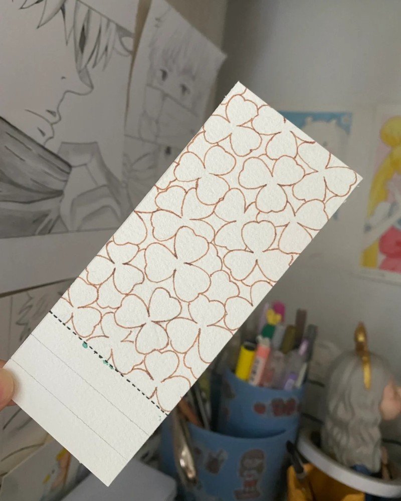 How to draw a shamrock easy step by step 1