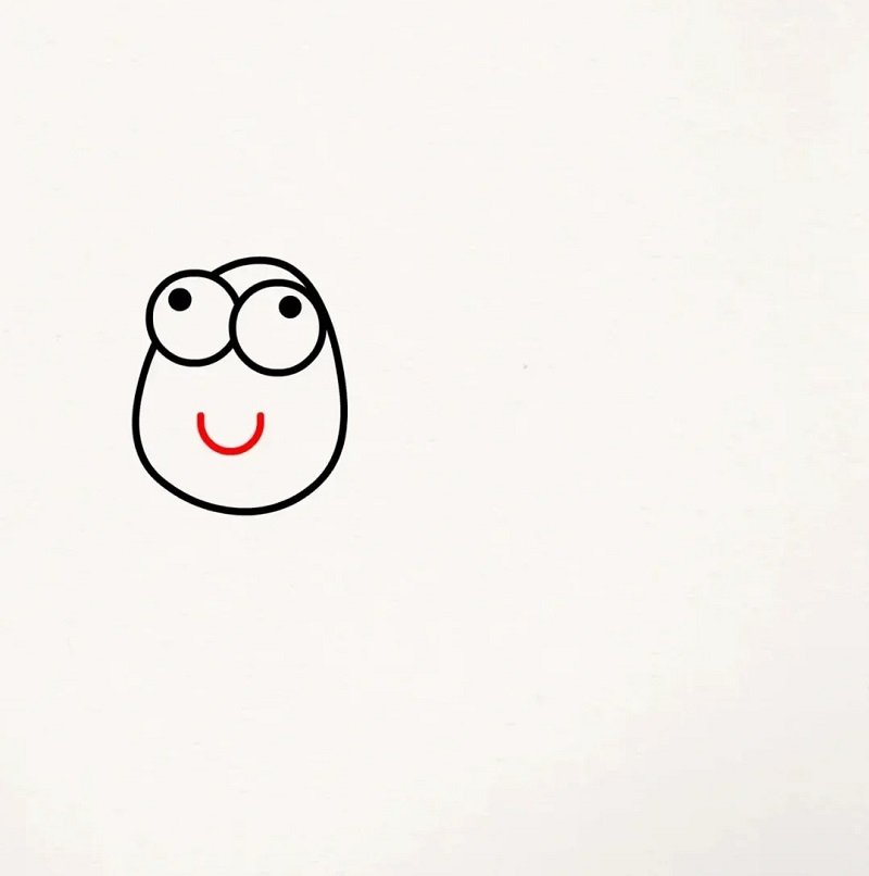 How to draw a sheep step by step 4