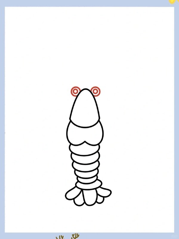 How to draw a shrimp beautiful 5