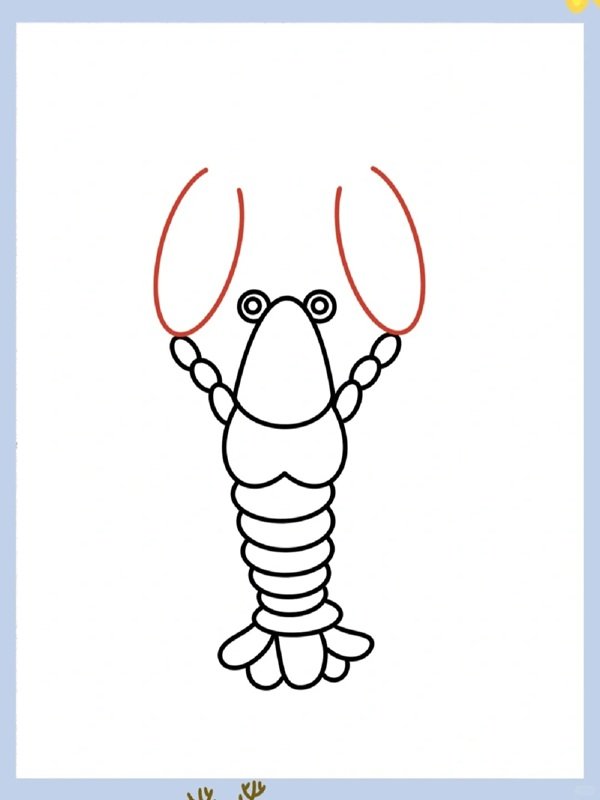 How to draw a shrimp beautiful 8