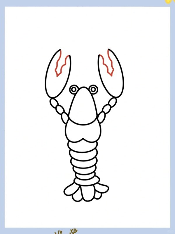 How to draw a shrimp beautiful 9 